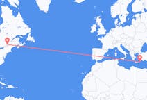 Flyrejser fra Montreal, Canada til Karpathos, Grækenland