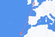 Voli da Tenerife, Spagna a Cardiff, Galles