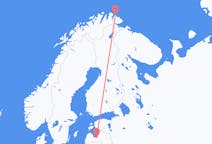 Loty z miasta Ryga do miasta Berlevåg