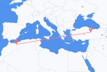 Flyg från Oujda, Marocko till Sivas, Turkiet