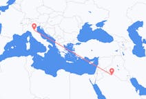 Flights from Arar, Saudi Arabia to Bologna, Italy