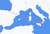 Flights from Vitoria-Gasteiz, Spain to Catania, Italy