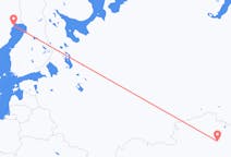 Flyg från Nur-Sultan, Kazakstan till Lulea, Sverige