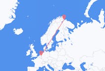 Flights from Kirkenes, Norway to Eindhoven, the Netherlands