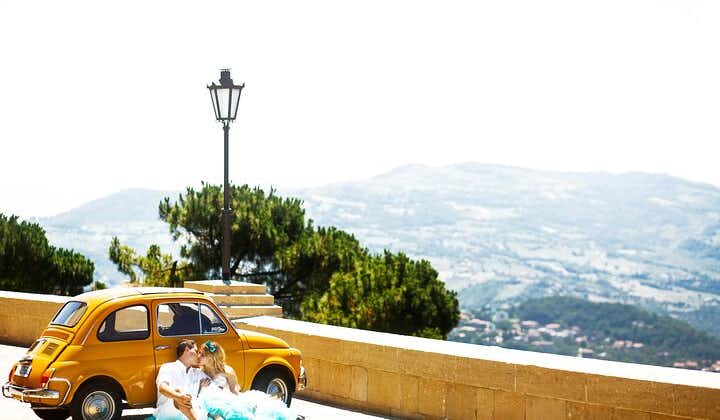 Exklusive Tour an der Amalfiküste in einem Oldtimer Fiat 500