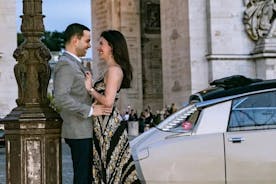 Romantic Tour of Paris in Luxury Citroën DS with Open-roof
