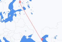 Flights from Makhachkala, Russia to Kuopio, Finland