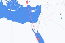 Flyrejser fra Marsa Alam, Egypten til Antalya, Tyrkiet