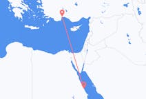 Flug frá Marsa Alam, Egyptalandi til Antalya, Tyrklandi