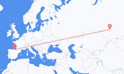 Flights from Kemerovo, Russia to Bilbao, Spain