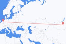 Lennot Ulaanbaatarista Eindhoveniin
