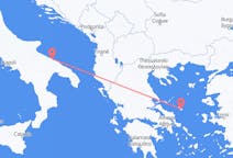 Flights from Bari, Italy to Skyros, Greece