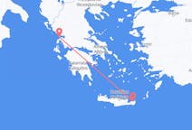 Flights from Sitia, Greece to Preveza, Greece