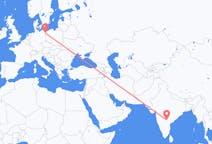 Flights from Hyderabad to Szczecin