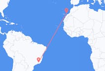 Flyreiser fra Juiz de Fora, Brasil til Lanzarote, Spania