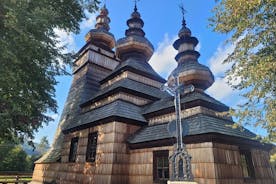 Visite privée de la liste Unesco des églises en bois de Pologne au départ de Cracovie