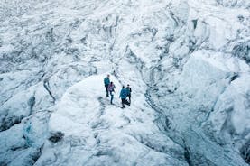 Halve dag Vatnajokull-gletsjertour met kleine groepen vanuit Skaftafell