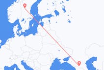 Flights from Nalchik, Russia to Sveg, Sweden