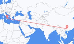 Flyg från Liuzhou, Kina till Reggio di Calabria, Kina