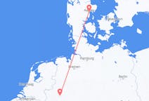 Flyrejser fra Dortmund, Tyskland til Aarhus, Danmark