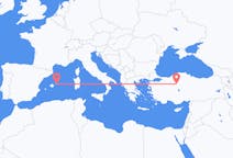 Flüge von Mahon, Spanien nach Ankara, die Türkei