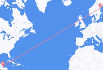 Flights from Dangriga, Belize to Sundsvall, Sweden