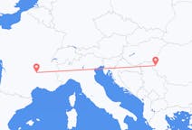 Flyrejser fra Le Puy-en-Velay, Frankrig til Timișoara, Rumænien