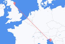 Flights from Newcastle upon Tyne, England to Pula, Croatia