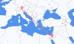 Flights from Aqaba, Jordan to Bolzano, Italy