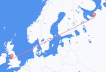 Fly fra Arkhangelsk til Liverpool