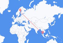 Flights from Penang, Malaysia to Umeå, Sweden