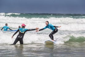 Lezioni di surf nell'Algarve