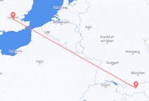 Flights from Innsbruck, Austria to London, the United Kingdom