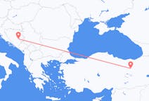Flyrejser fra Sarajevo til Erzincan