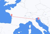 Flyrejser fra Pula, Kroatien til La Rochelle, Frankrig