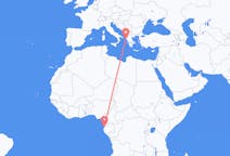 Flyrejser fra Libreville, Gabon til Korfu, Grækenland