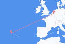 Flights from Eindhoven, the Netherlands to Flores Island, Portugal