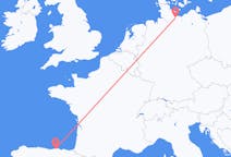 Flights from Lubeck, Germany to Santander, Spain