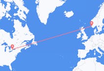 Flights from Toronto to Stavanger