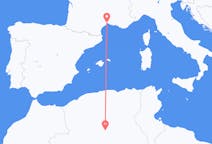 Flug frá Ghardaïa til Montpellier