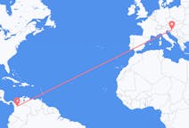 Flights from Medellin (Colombia), Colombia to Zagreb, Croatia