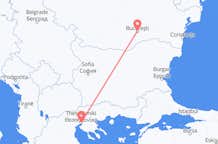 Vluchten van Thessaloniki naar Boekarest