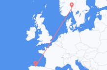 Voli da Santiago del Monte, Spagna to Oslo, Norvegia