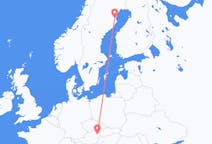 Loty z Wiedeń, Austria do Skellefteå, Szwecja