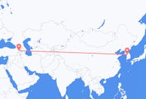 Flyg från Seoul, Sydkorea till Iğdır, Turkiet