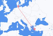 Flights from Kos in Greece to Hamburg in Germany