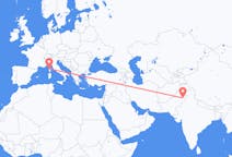 Flights from Faisalabad District, Pakistan to Calvi, Haute-Corse, France