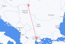 Vluchten van Timișoara, Roemenië naar Thessaloniki, Griekenland