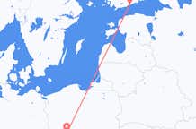 Flyreiser fra Wrocław, til Helsingfors