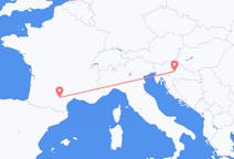Flights from Zagreb, Croatia to Castres, France